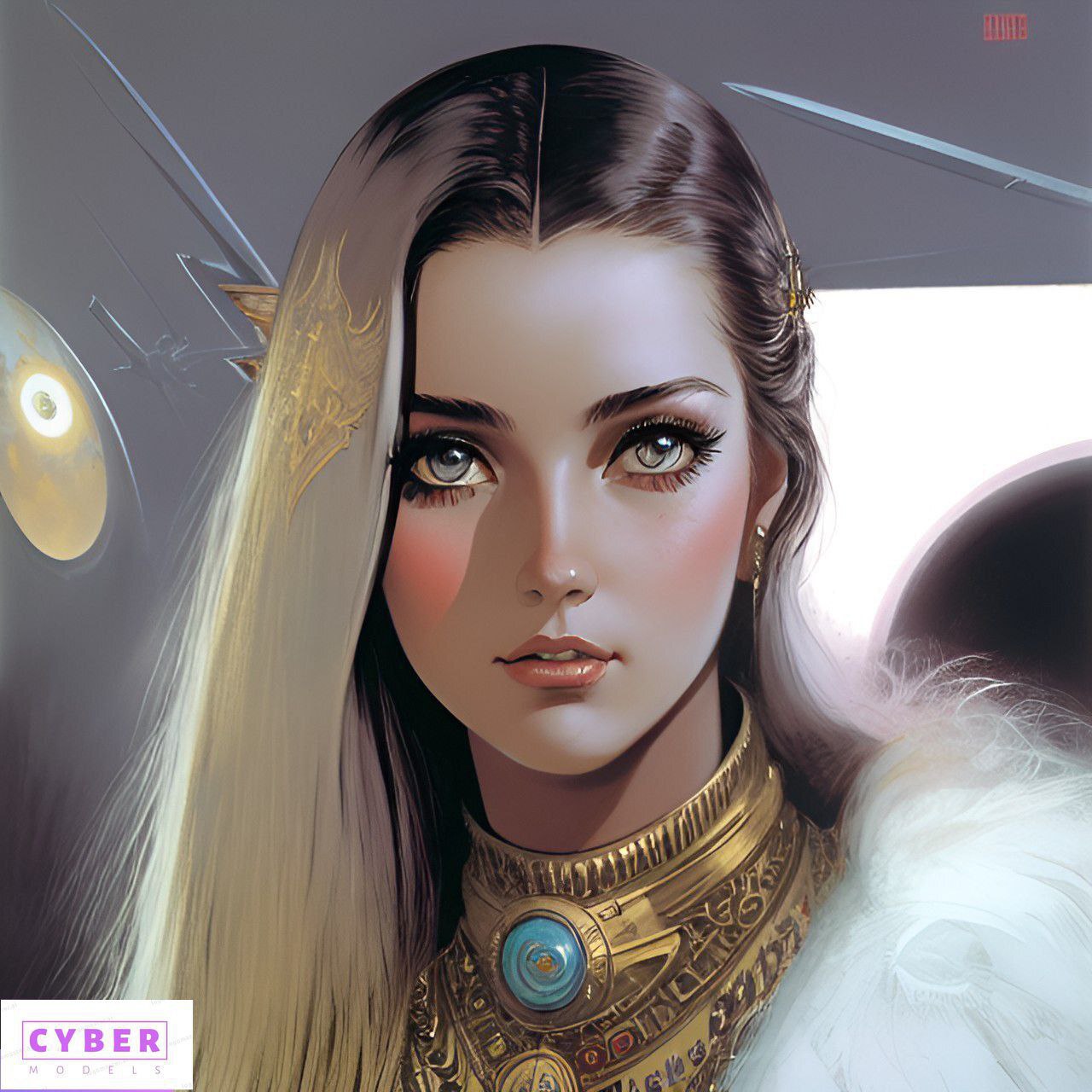 CyberModel Olga Semyonova NFT princess7