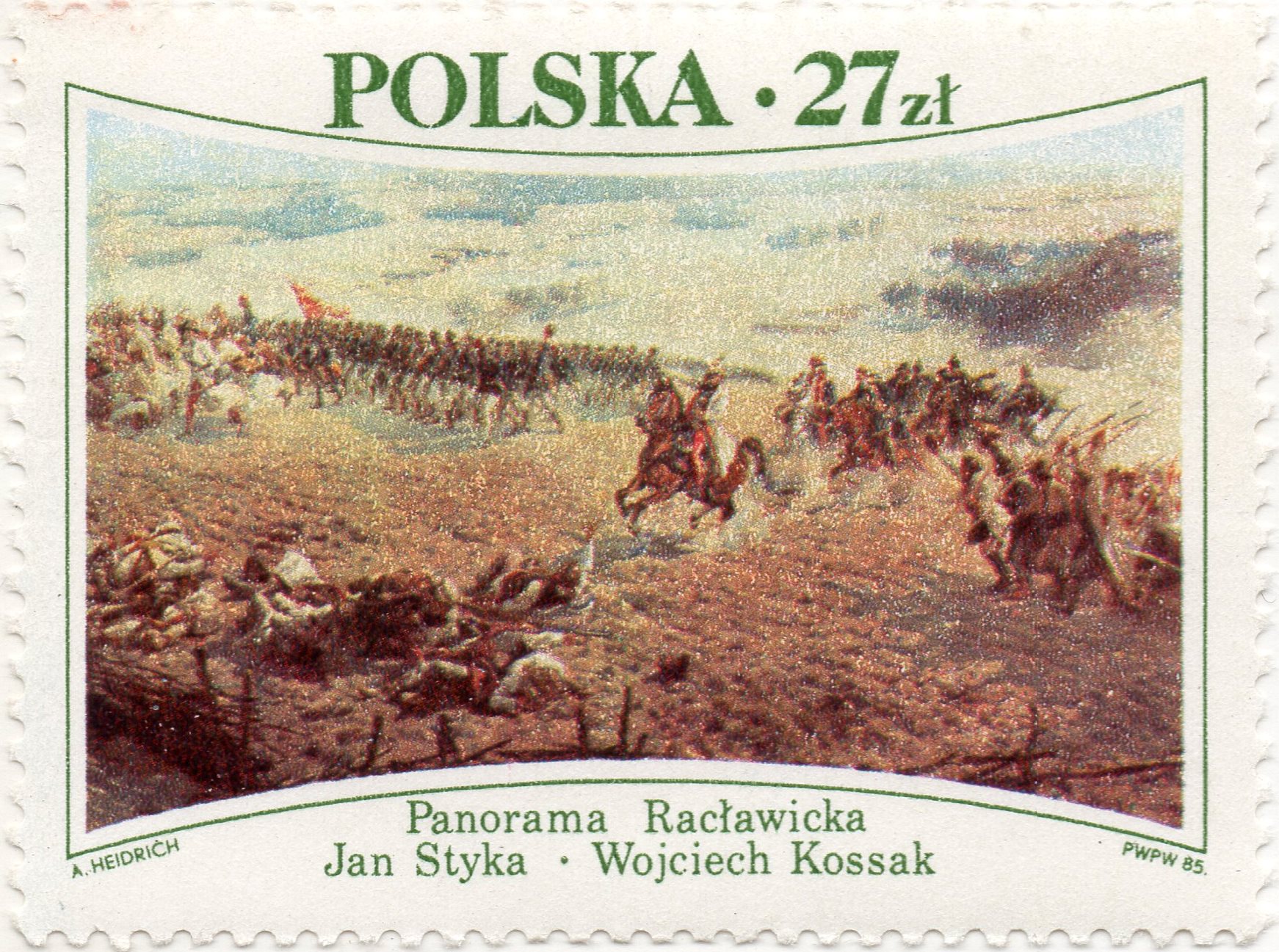 nft #1  Panorama Raslawicka Jan Styka Wojciech Kossak Poland 27 zl