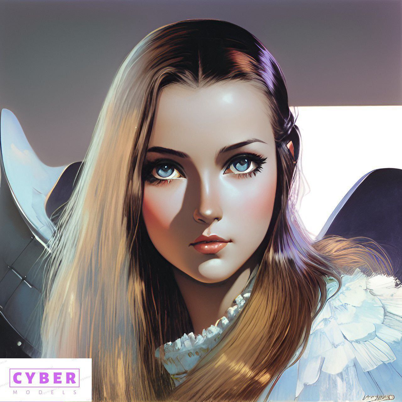 CyberModel Olga Semyonova NFT princess1